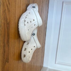 White Crocs